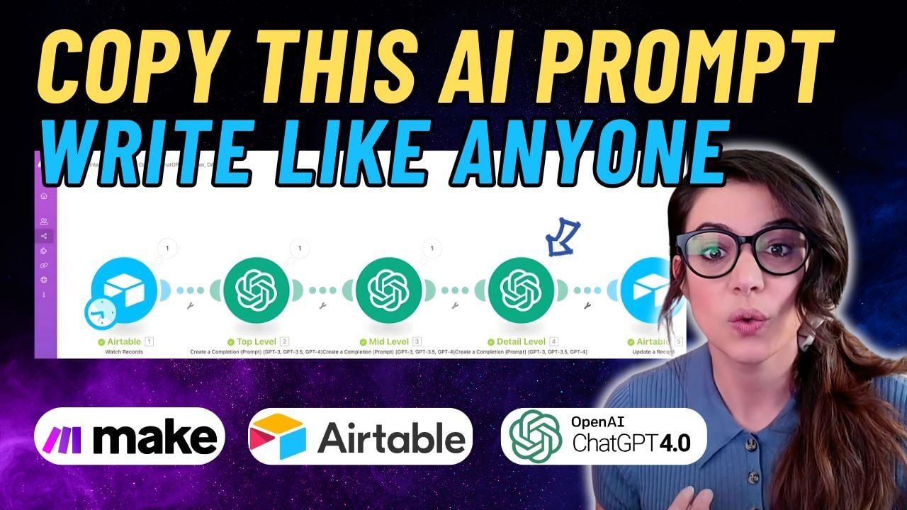 AI automation prompt tone of voice builder